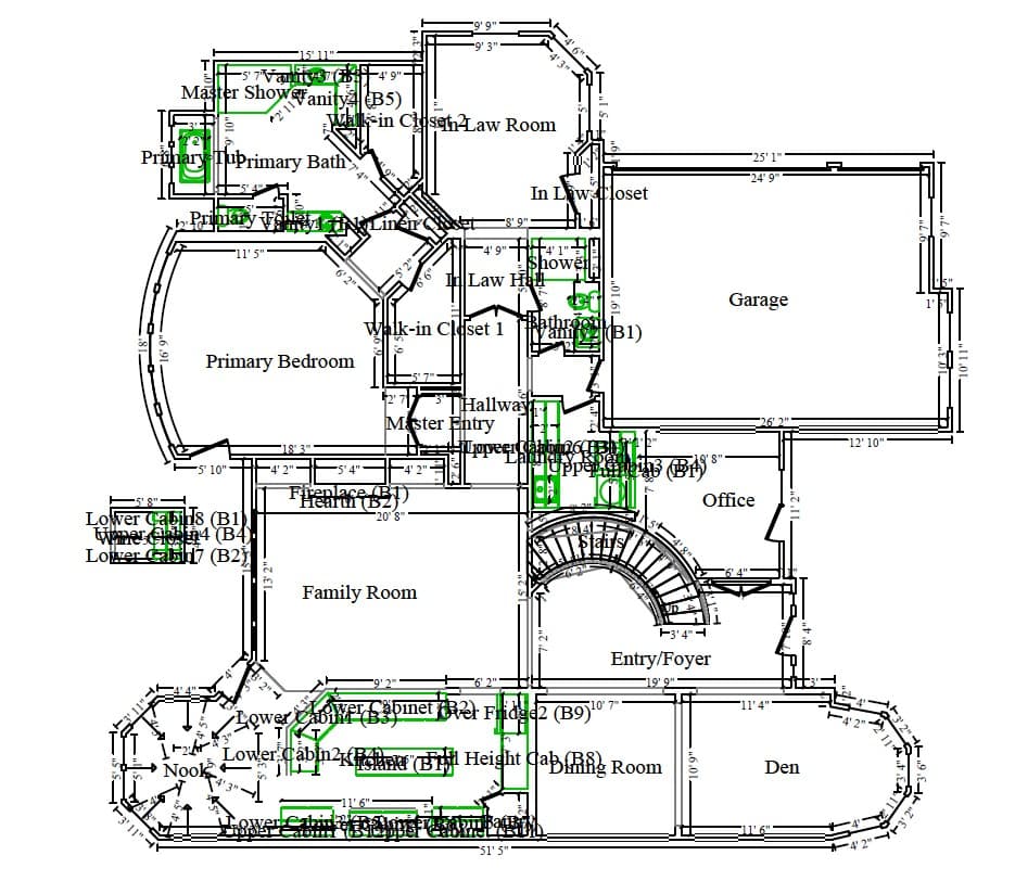 Estimator on-site producing a complete, defensible estimate